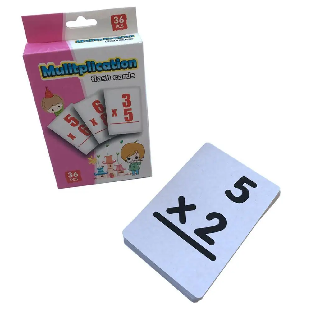 

Children Cognitive Card Multiply And Divide Math Learning Training Arithmetic Subtract Card Add Toy Intelligence Early Educ M4F9
