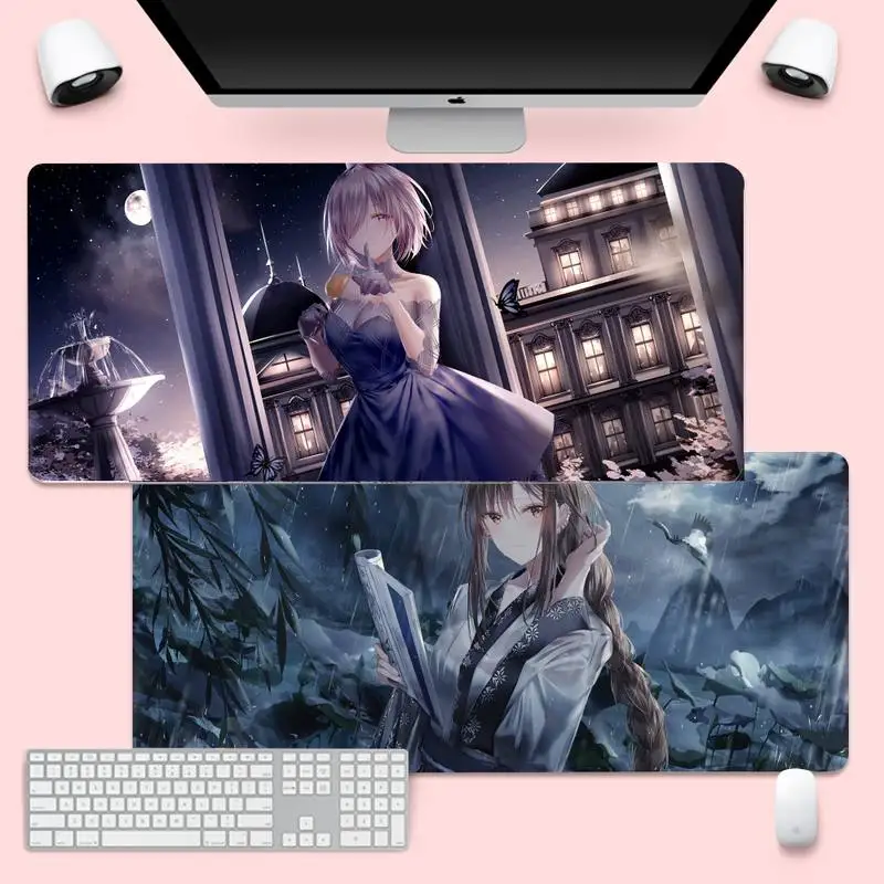 

Fate grand Order Comfort Mouse Mat Gaming Mousepad Gaming Mousemat XL Large Keyboard PC Desk Mat Takuo Anti-Slip Comfort Pad