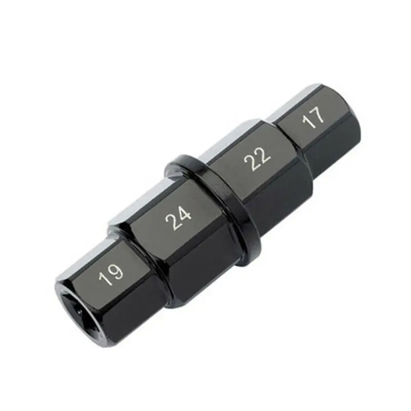 Motorcycle Front Wheel Spindle Removal Sleeve 17 19 22 24mm Hub Axle Hex Allen Driver Tire Wrench Accessories 1PC |