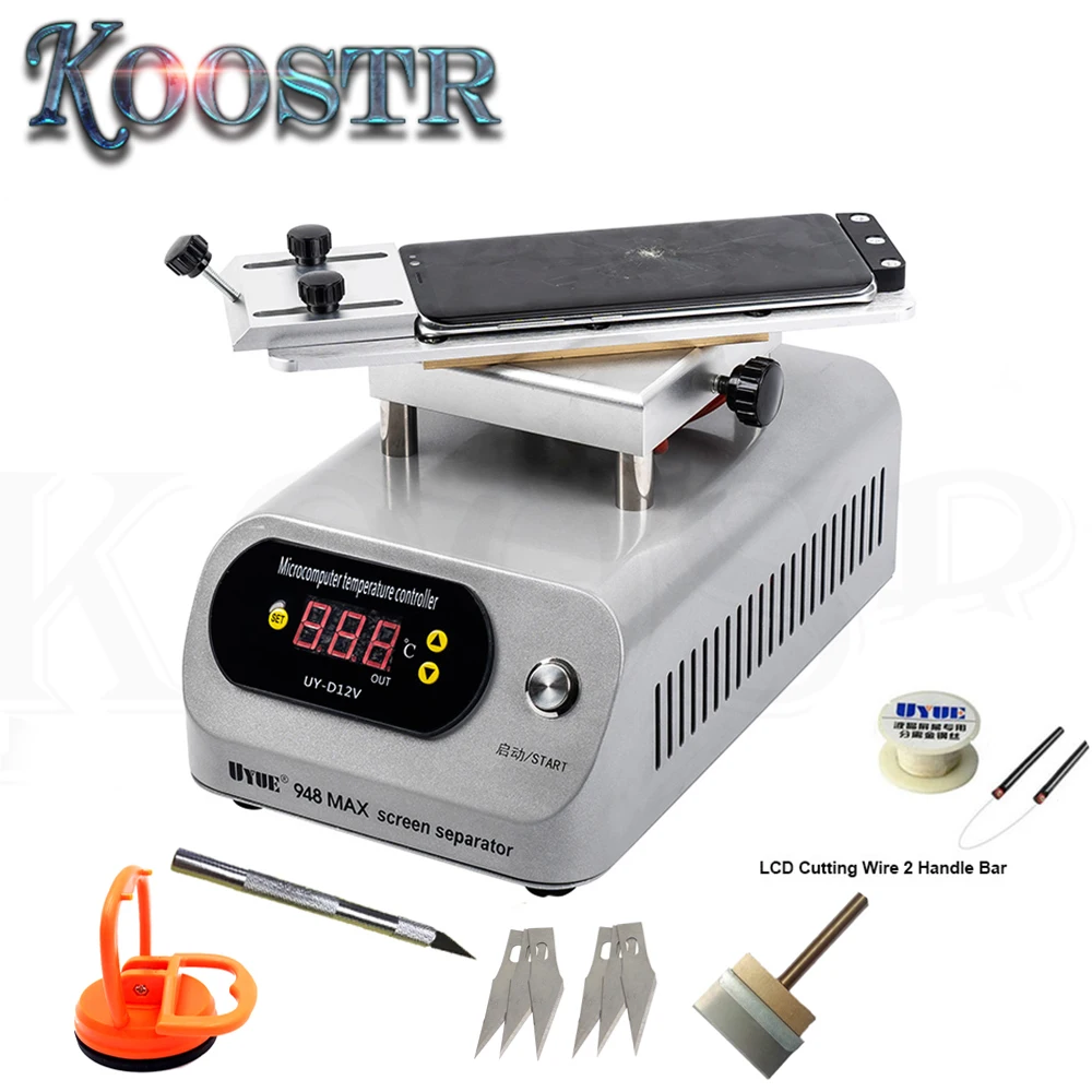 Сепаратор горячей пластины для ЖК дисплея вращающийся сепаратор стекла