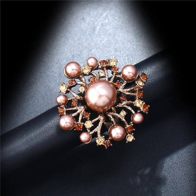 KCALOE с серыми искусственными кристаллами Стразы Изящные титановые Золотые