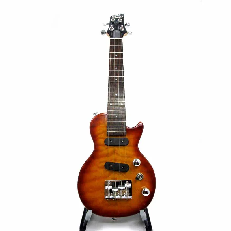 mehr farbe lp tenor elektrische ukulele 26 zoll solide mini hawaiian gitarre 4 stahl saiten ukulele guitarra gitarrist free global shipping