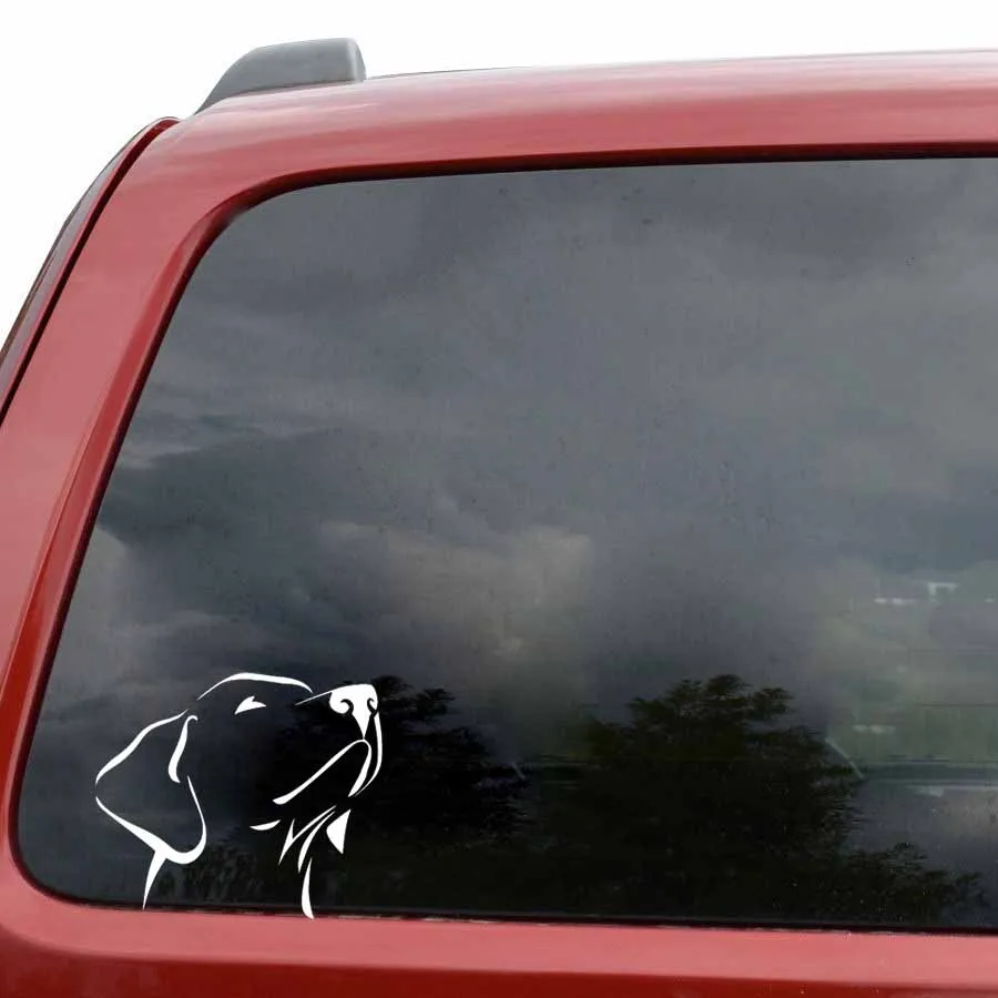 Забавная водостойкая наклейка на автомобиль Лабрадор ретривер Аксессуары для