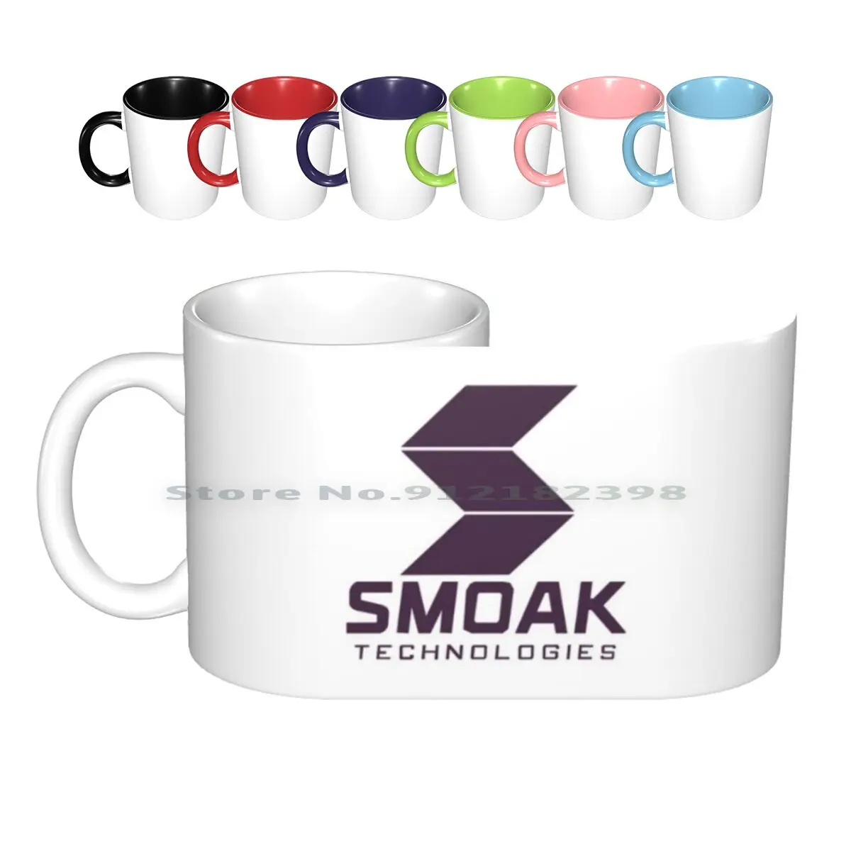 

Smoak Tech 3.0 Ceramic Mugs Coffee Cups Milk Tea Mug Felicity Smoak Smoak Tech Arrow Comics Creative Trending Vintage Gift