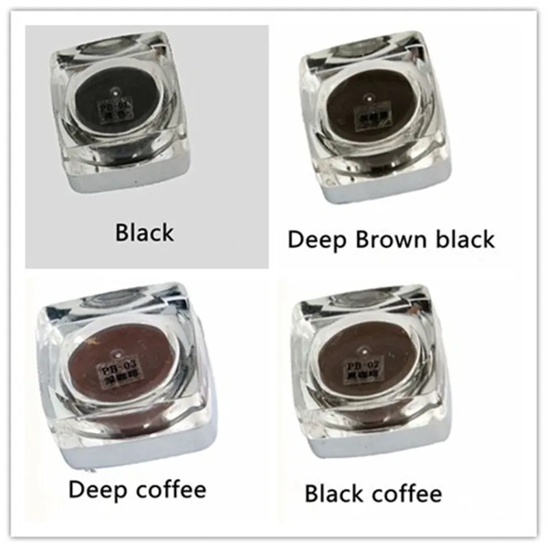 Татуировка Микроблейдинг Пигмент Перманентный макияж Брови Микро Чернила для