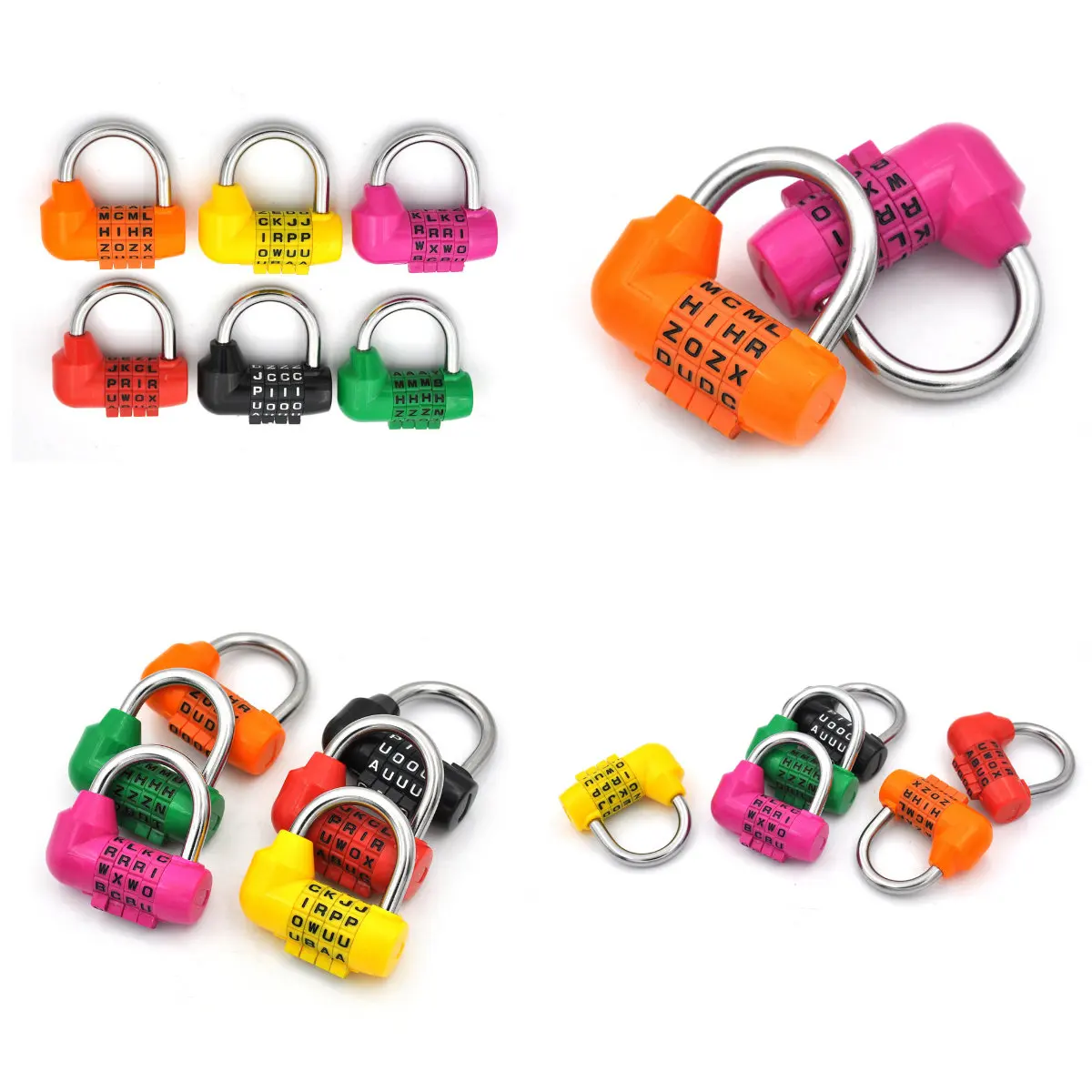 1 шт. замок безопасности с 4 цифрами | Обустройство дома