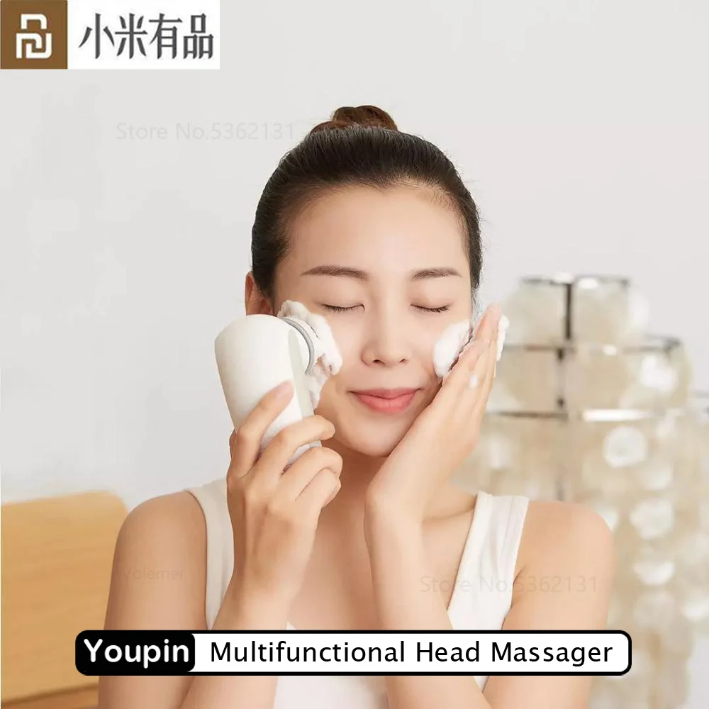 Многофункциональный очищающий массажер Youpin HiPee 2 в 1 массажная головка