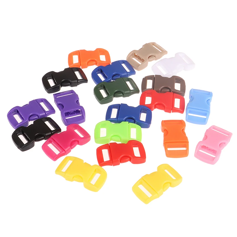 20 шт./лот Детали сумок цветные изогнутые застежки с боковой застежкой для