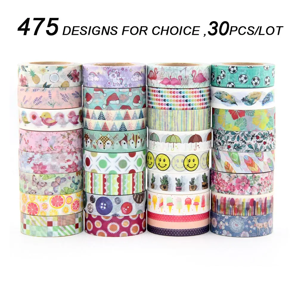 527 дизайнов 30 шт./лот горячая Распродажа Цветочная мультяшная черная любимая