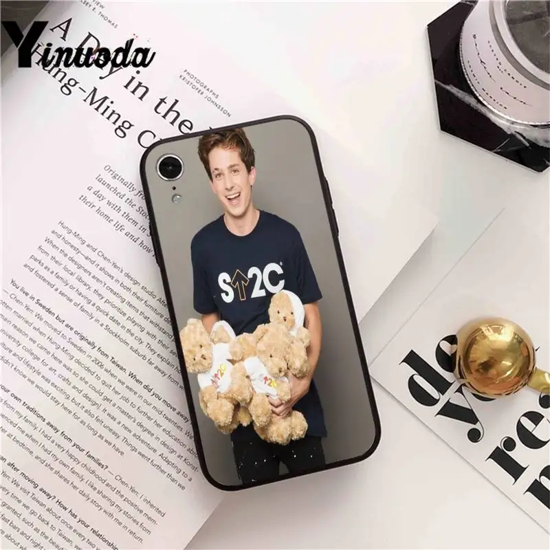 

Yinuoda capas Charlie Puth pop boy Phone Case cover For iPhone X 8 7 6 6S Plus XS MAX 5 5S SE XR 11 12 Pro max coque