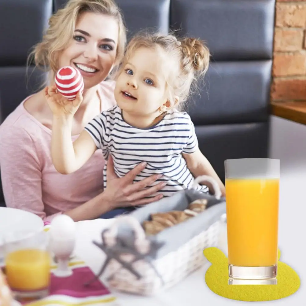 2020 новый коврик подставка с желтым Кроликом пасхальный декоративный для стола