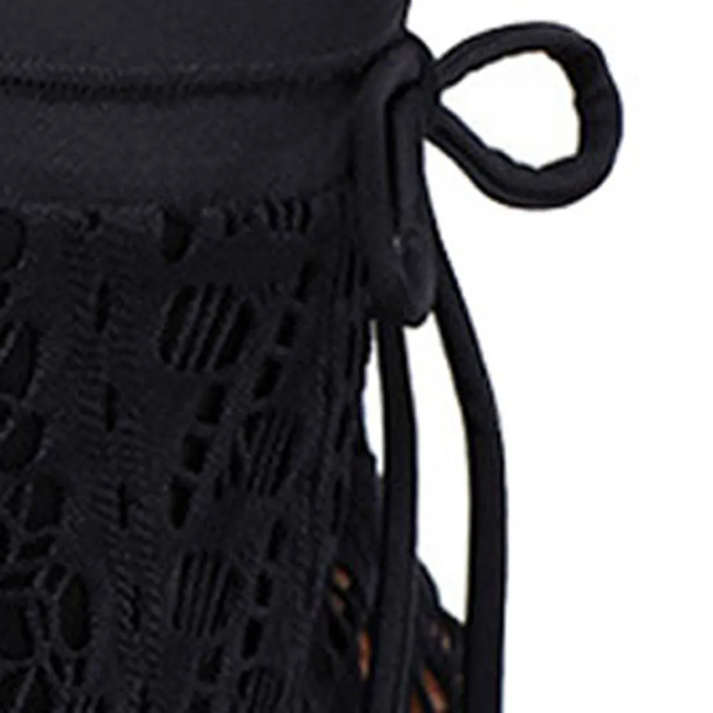 Стильный Купальник с высоким вырезом размера плюс Женский танкини наборы