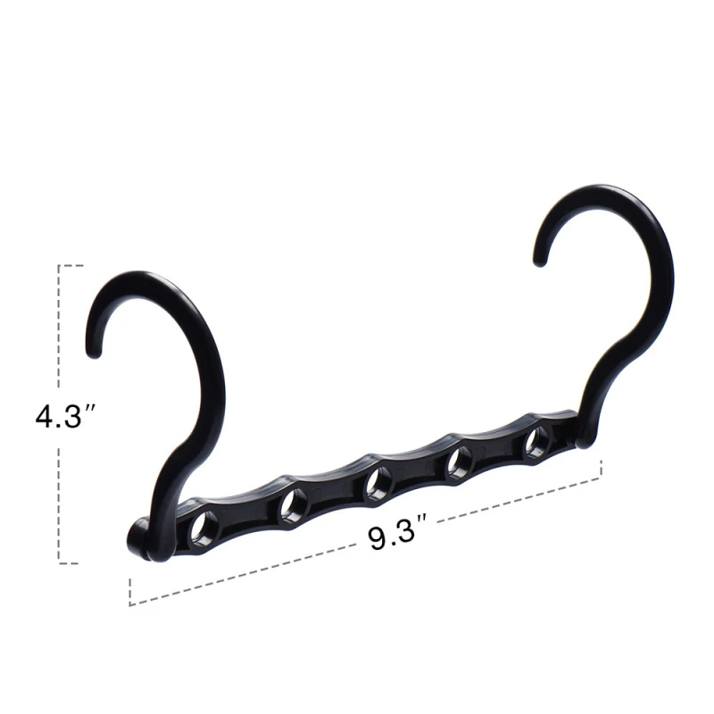 1/3/5Pcs New Plastic Magic Hanger Multi-function Folding Rotating Clothes Hook Space Saver Home Storage Organizer | Дом и сад
