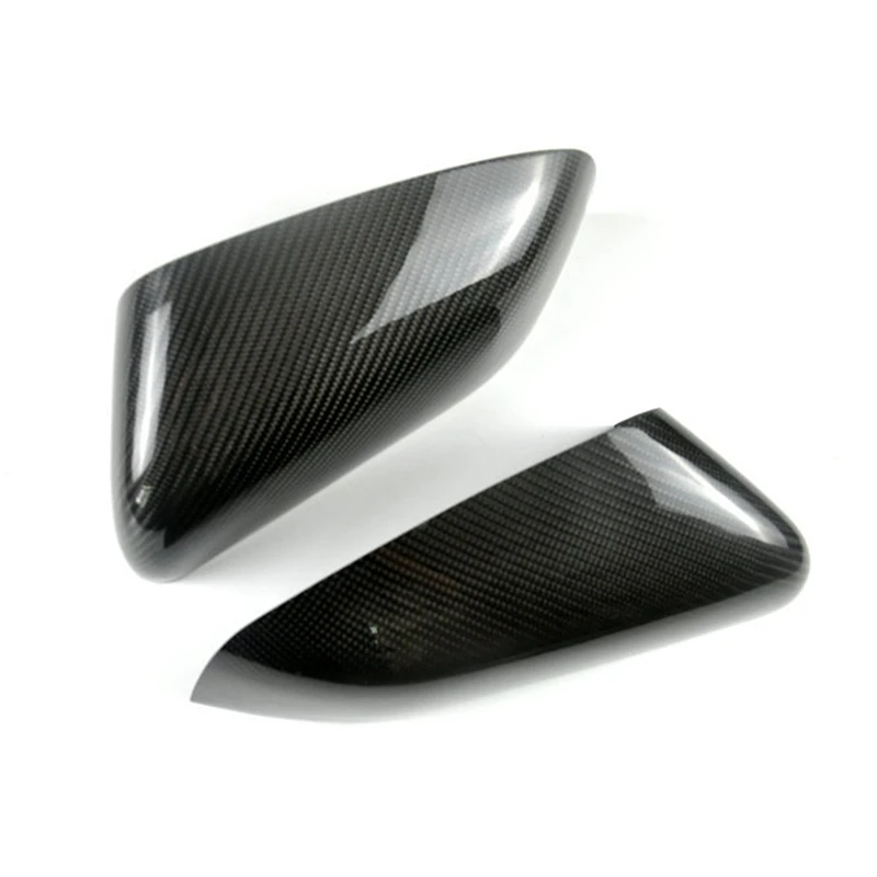 

NEW-for Land Rover Discovery 4 2010-2013 Carbon Fiber Side Rear View Mirror Cover Trim Side Wing Mirror Caps