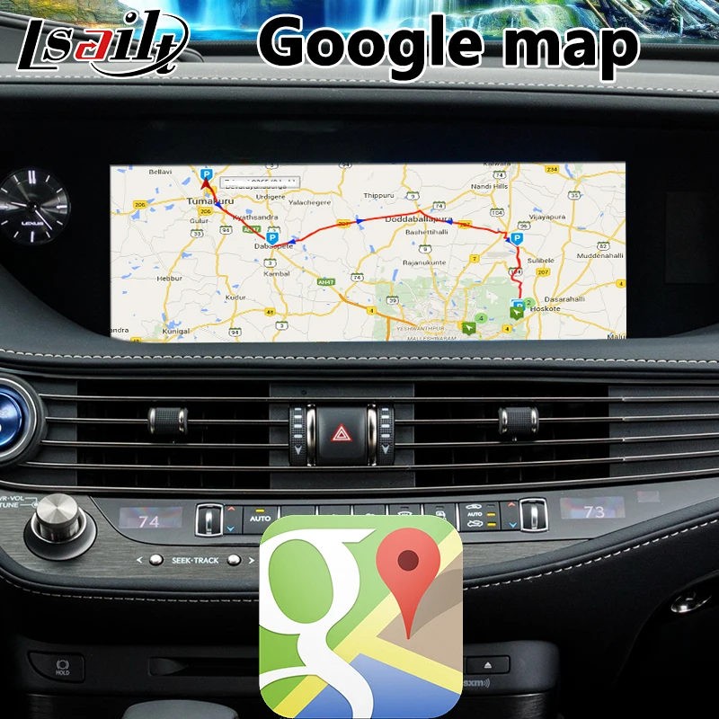 Автомобильный видео интерфейс Lsailt Android для Lexus RCF RC300h RC300 RC 2018 2020 тачпад модель с GPS