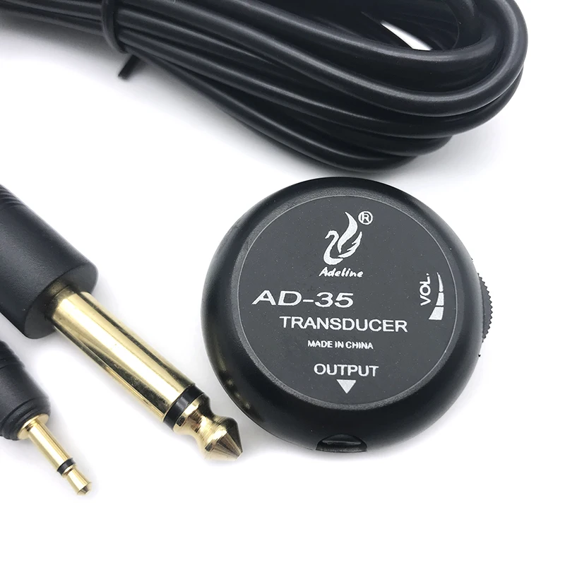 Adeline AD 35 мини звуковой пьезо преобразователь контактный микрофон для