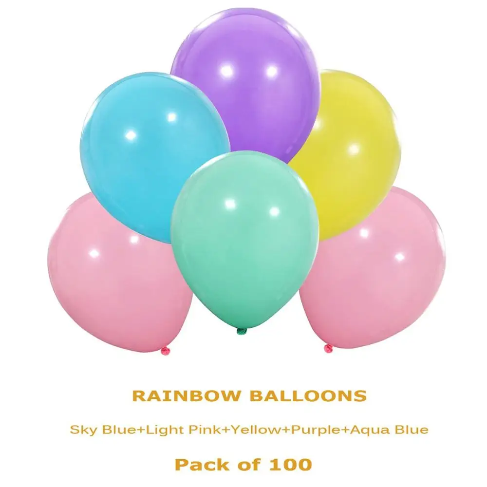 12in Colorful Latex balloons decoration for New year party include latex balloon have many colors | Дом и сад