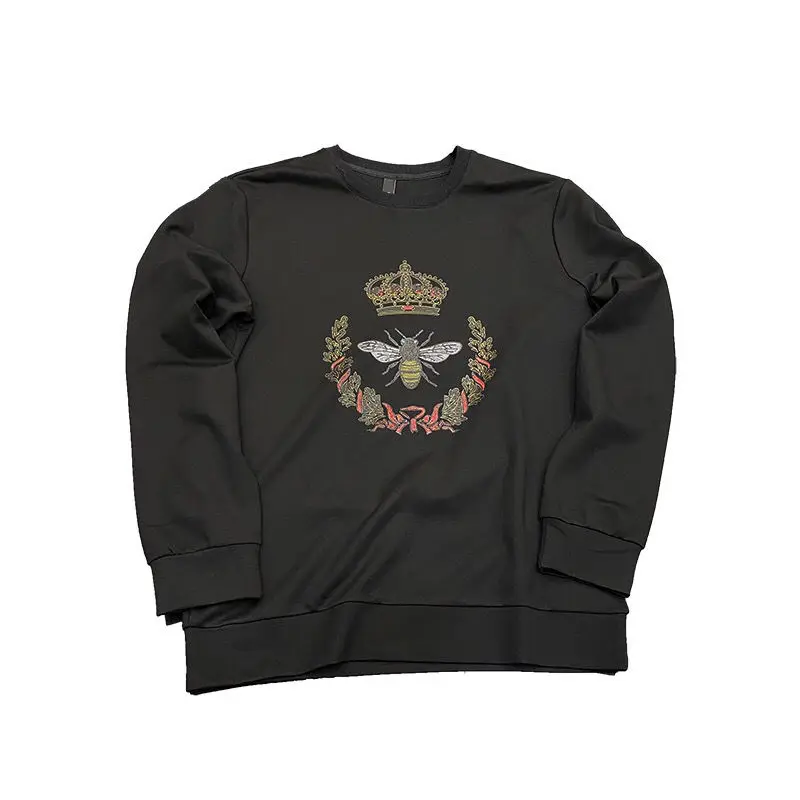 

2021 autumn and winter new design men's high quality fashion printing leisure slim best selling hoodie