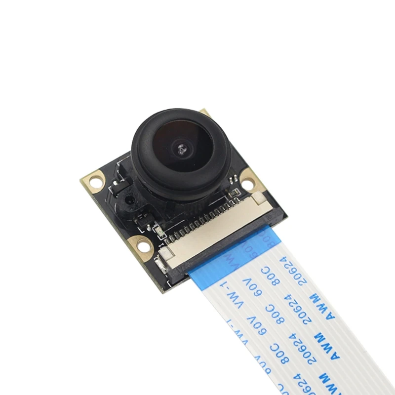 

Raspberry Pi 4B/3B Infrared Cut Video Camera 1080p Webcam 5 Megapixel Camera with 2 Night Vision Photosensitive Lights