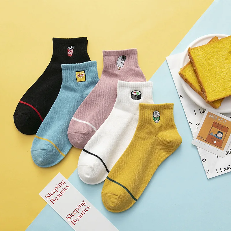 Весна-лето 2020 новый продукт женские короткие носки в японском стиле для девочек
