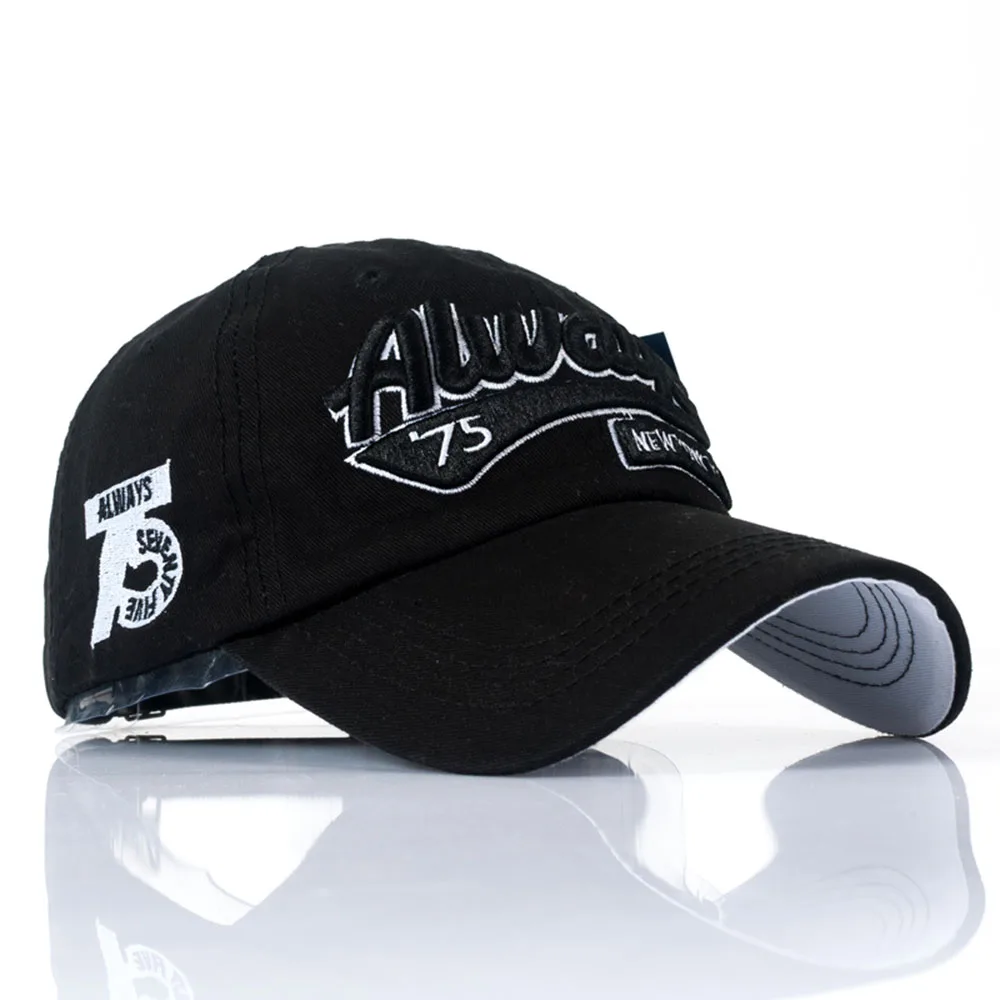 

Embroidery Alphabet Adult Baseball Cap Snapback Women Men Summer Cotton Letter Solid Color Harajuku Hip Hop Street Snapback Hat
