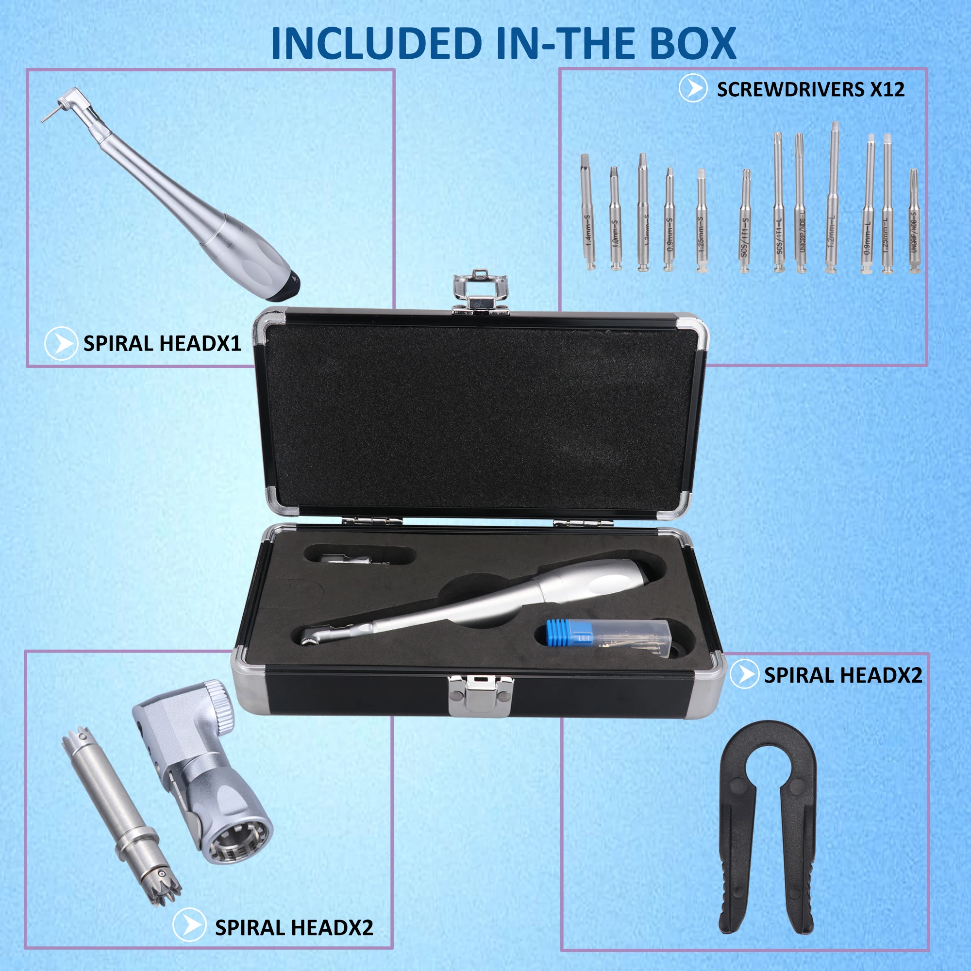 

Universal Dentist Tools Torque Wrench Handpiece Ratchet Dental Implant Latch Head Handpiece For Dental Clinic