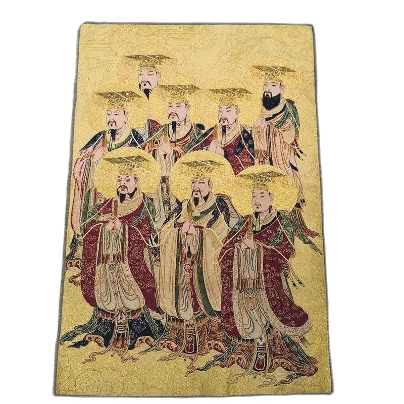 

Tangka в парче показана картина Taoist imtal Emperor