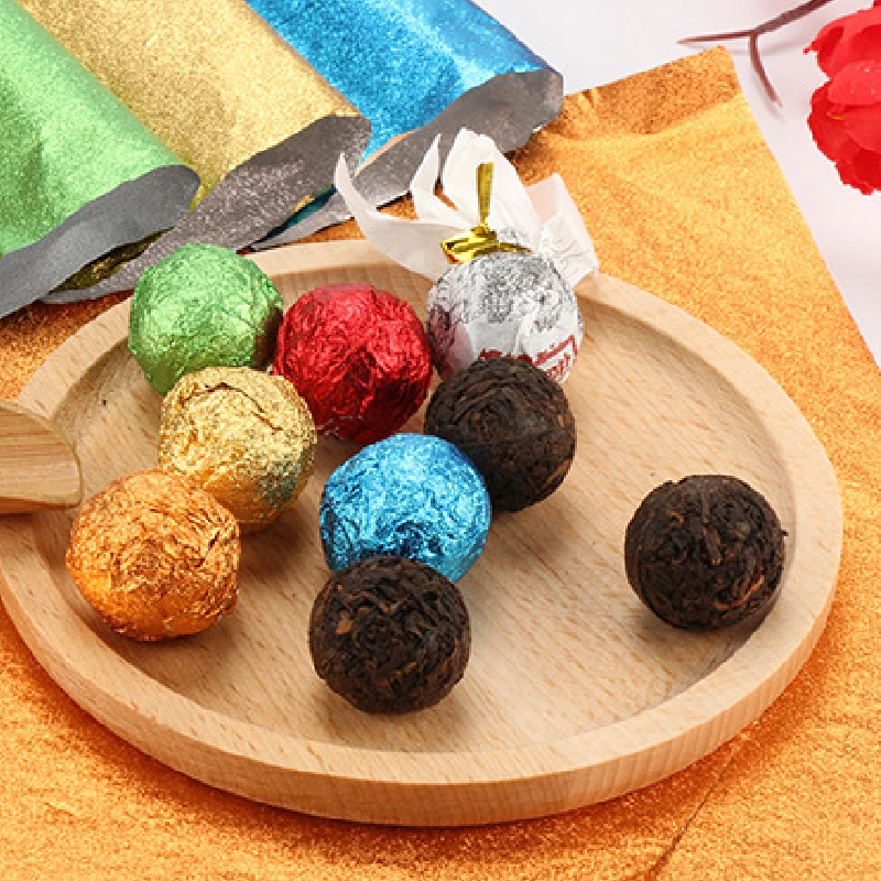 100 шт. алюминиевая фольга для упаковки шоколадных конфет 8 х8 см | Дом и сад