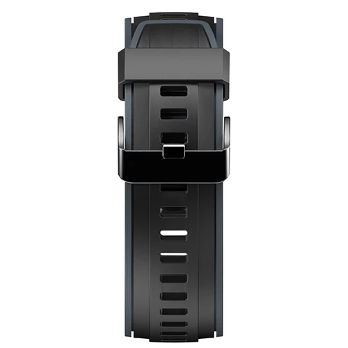 gray Smart Accessories Smart Watch Silicone Strap For SN80 Smart Watch Replacement Strap Double Color - Цвет: gray