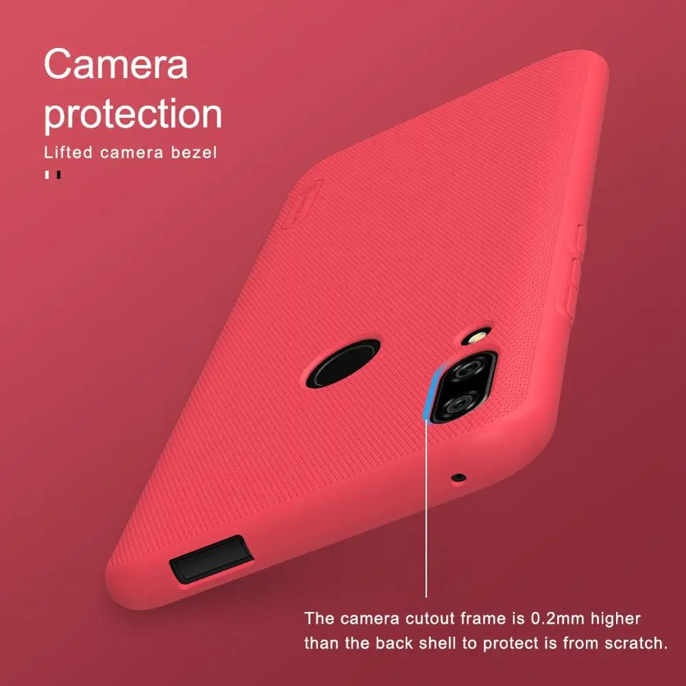 Противоударный защитный чехол для смартфона Huawei P Smart Z оригинальный матовый NILLKIN |