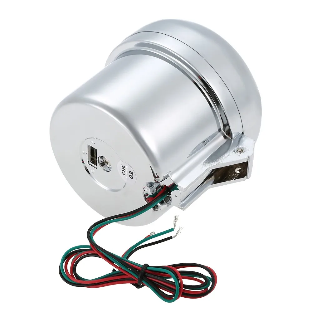 12V автомобиль 3 75 дюймов тахометр измеритель частоты вращения для 4 6 и 8