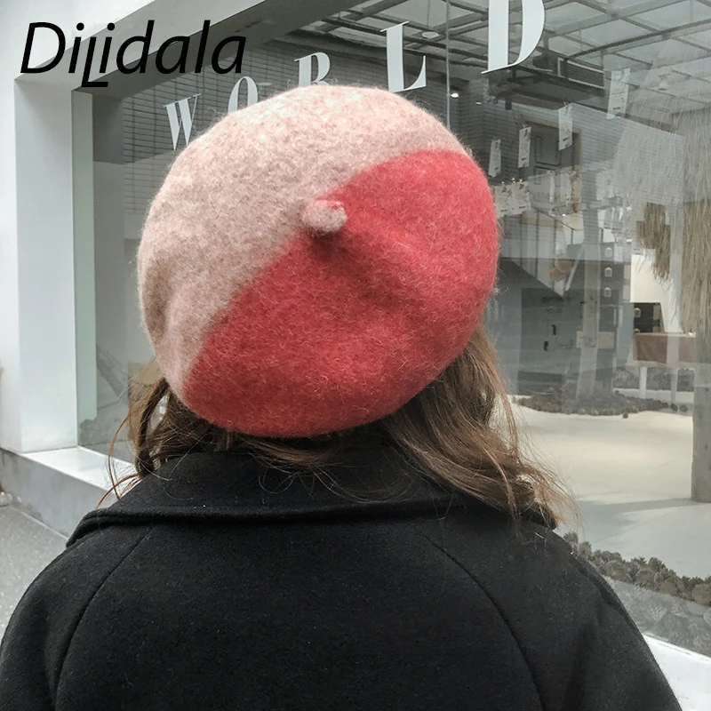 Dilidala берет Женская шляпа для путешествий отдыха модная шапка художника