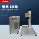 Волоконная Лазерная Маркировочная гравировочная машина 20 Вт 30 Вт 50 Вт лазерный источник Raycus JPT резка металла ABS нержавеющая сталь Золото Серебро