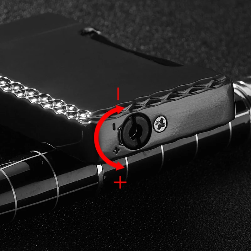 Новая турбо зажигалка Free Fire фонарь металлическая Кремниевая прямая струйная