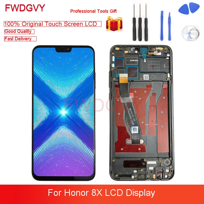 ЖК дисплей 6 5 &quotдля Huawei Honor 8X 10 дюймов сенсорный экран дигитайзер в сборе замена
