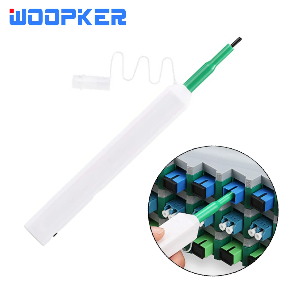 

One Click Pen Style Fiber Optic Cleaner FTTH 2.5mm SC FC ST and 1.25mm LC MU Connector Clean Tools