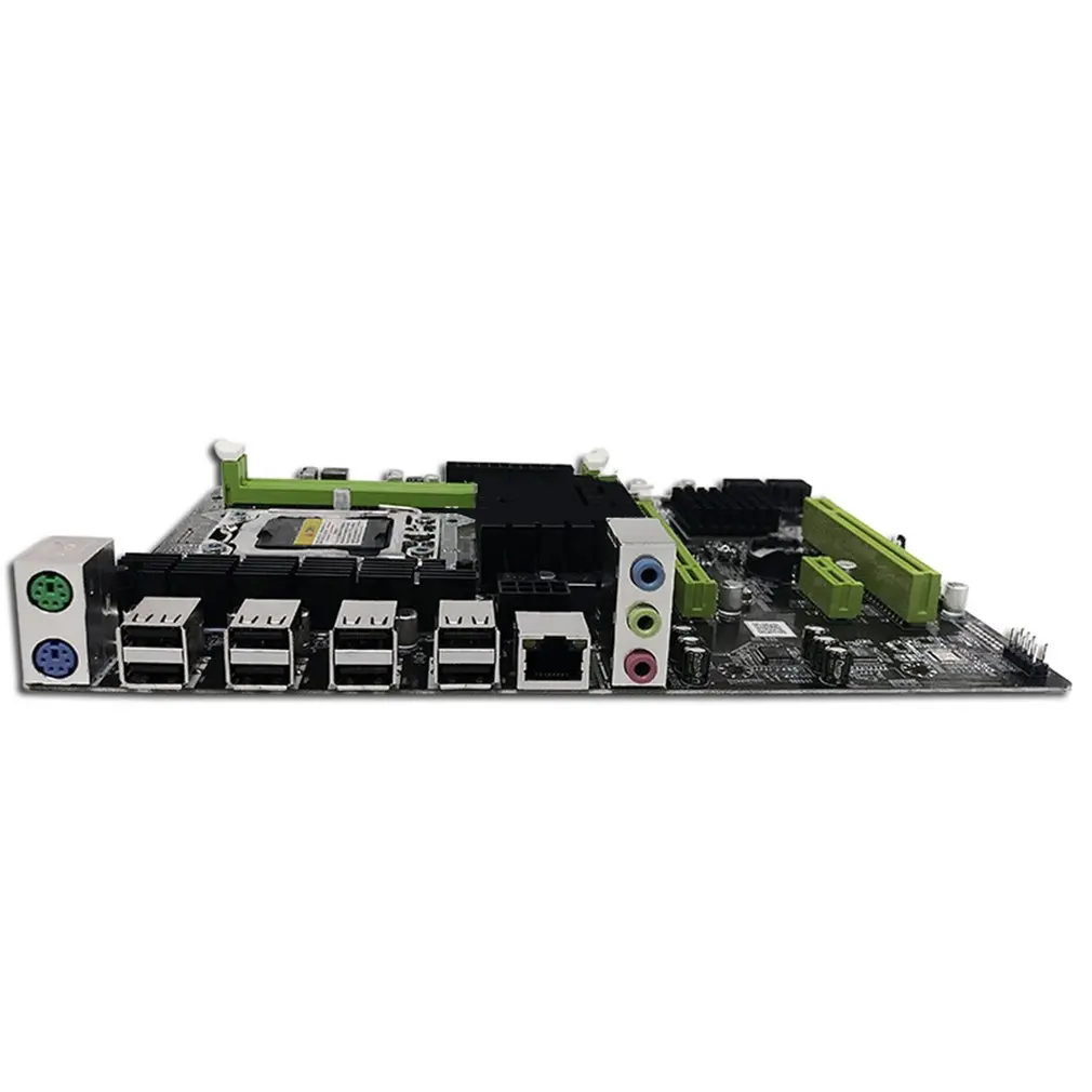 

X58 PC Computer Desktop Motherboard LGA1366 CPU Interface DDR3 MSATA V1.6 Mainboard Systemboard X5660 5670cpu