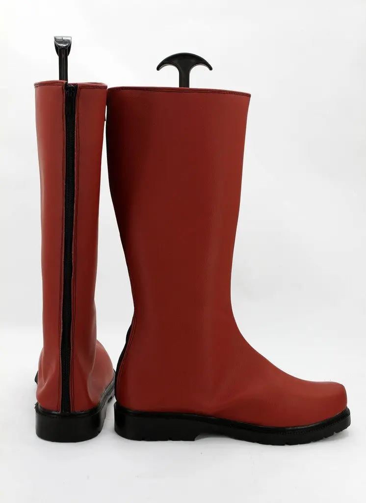 Аниме One Punch Мужская накидка бальди Сайтама обувь для косплея красные ботинки