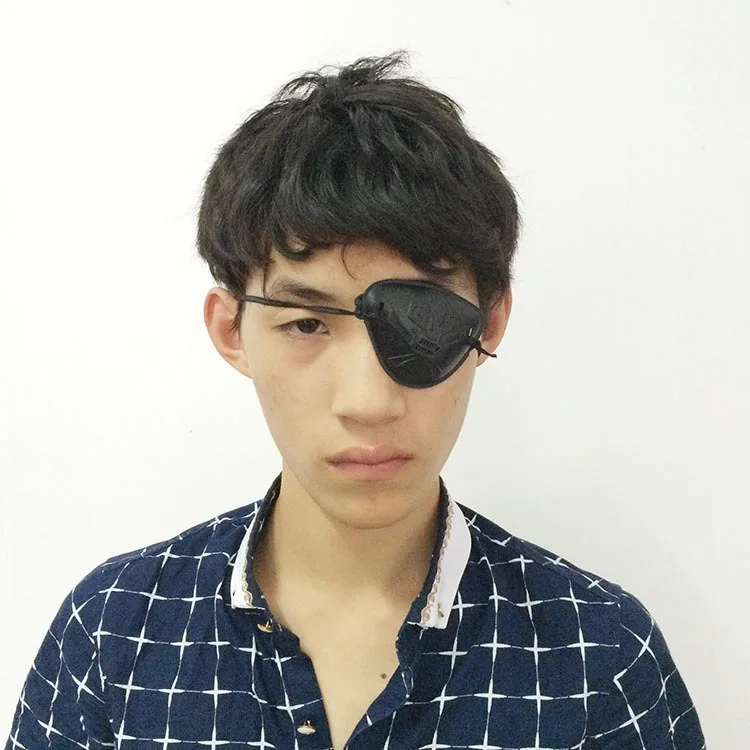 Pirate's Eye Mask One-eyed Dragon's Masks Costumes Masquerade Caribbean Theft Accessories Props | Тематическая одежда и