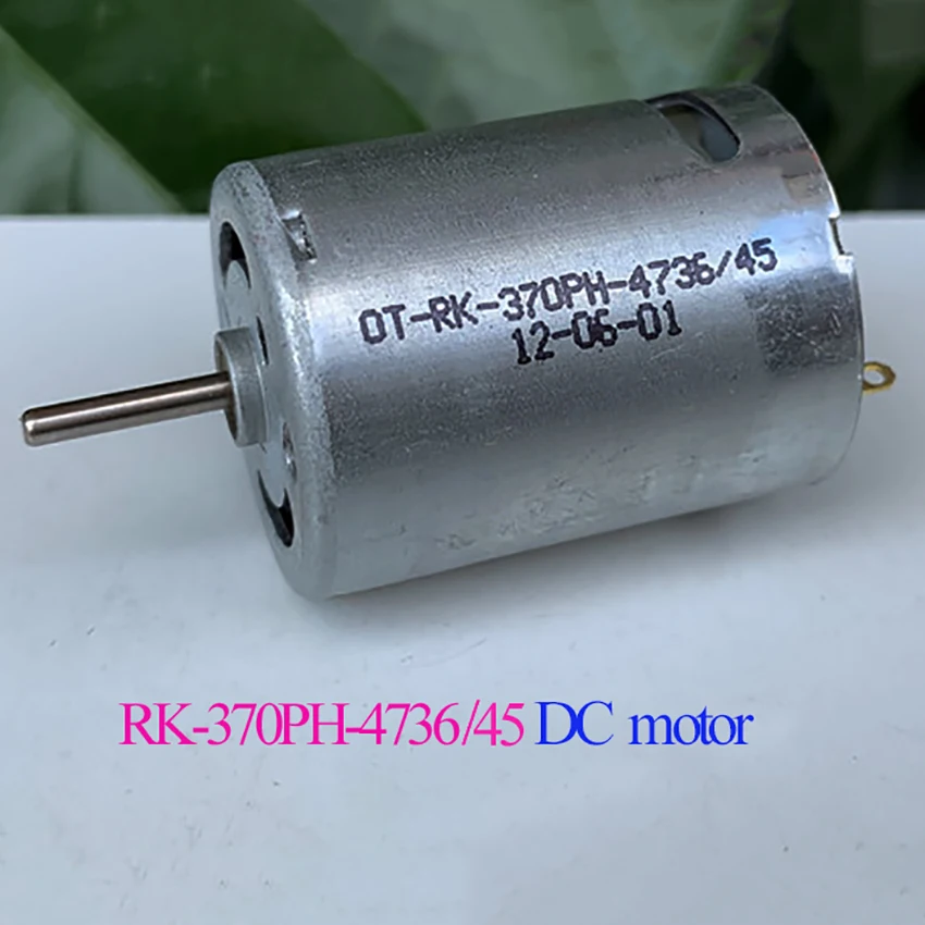 1 pc RK-370PH-4736 3V 6V 7.4V 12V high speed DC carbon brush micro motor model water bomb toy electric machinery tool | Обустройство