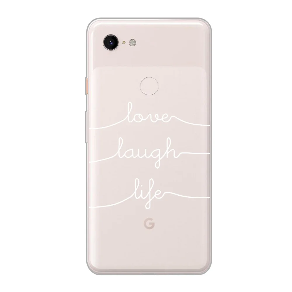 Чехол для Google Pixel 4 5 3 2 XL мягкая силиконовая Противоударная защитная задняя крышка
