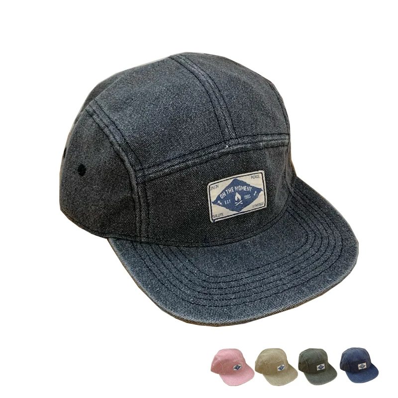 

2022 New American Retro AMI Khaki Washed Old Men Women Snapback 5 Panel Hip Hop Gorras Para Mujer USA Hats Baseball Caps