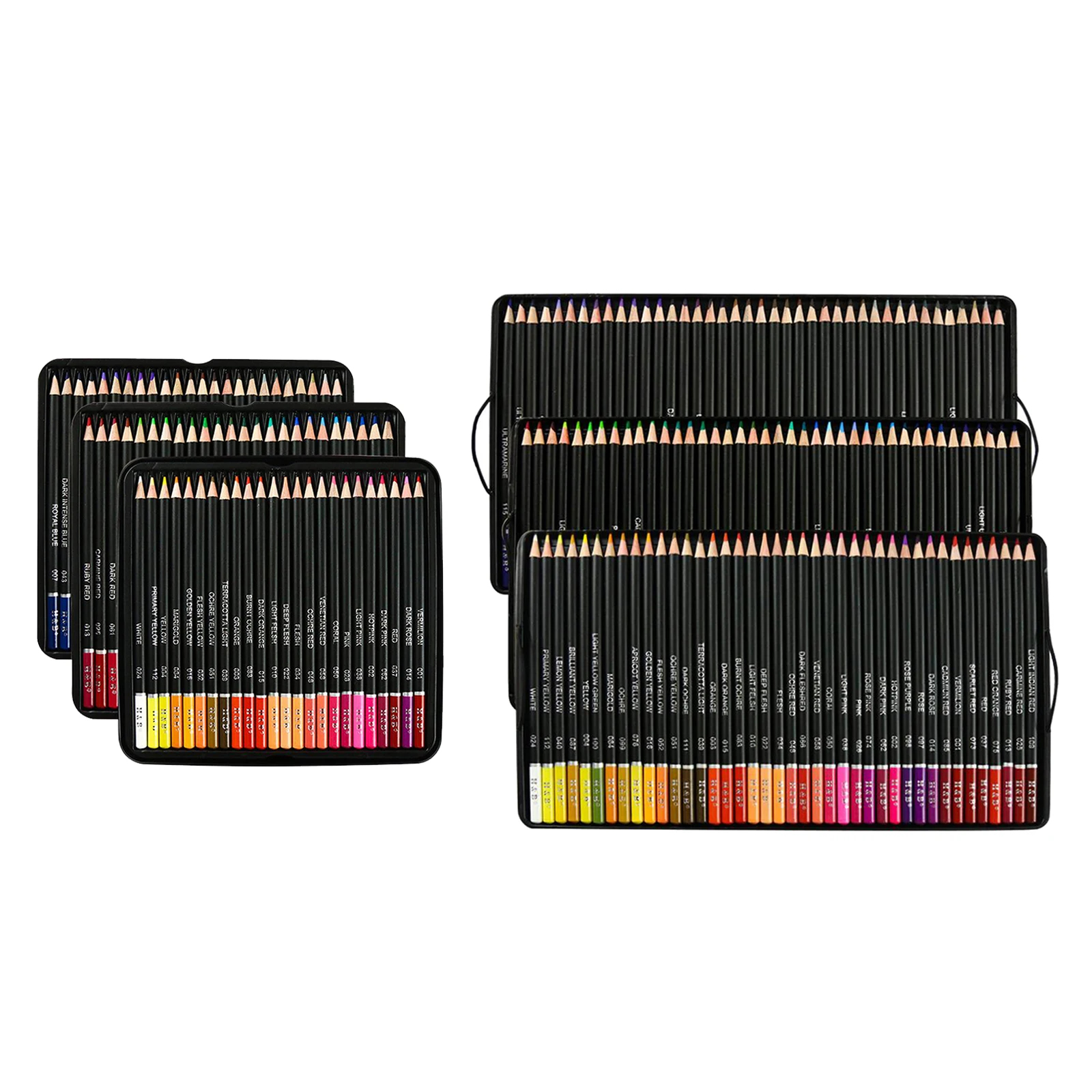 

72/120pcs Colored Pencils Sketching Drawing Painting Paint Graphite Artist