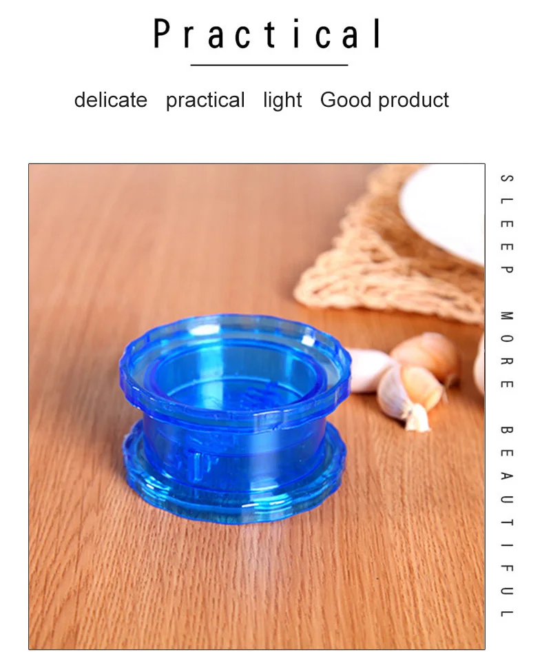

Garlic Presses Peeler Manual Mashed Garlic Manually Processor Food Chopper Fruit Slicer Twist Prevent Tears Kitchen Tool Crusher