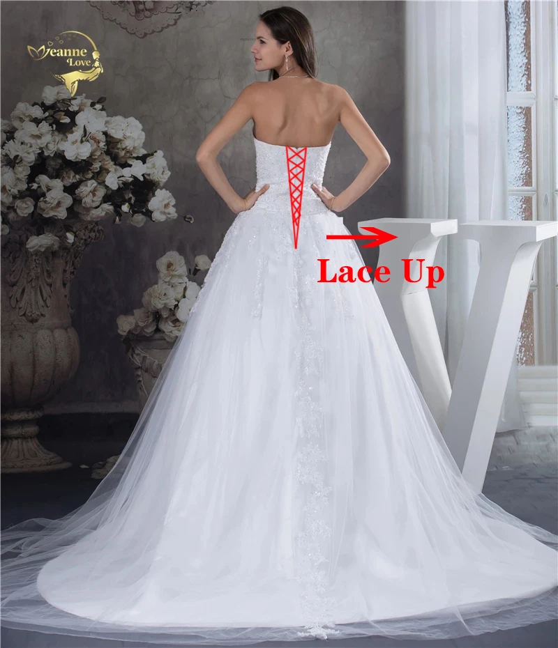 Жанна Любовь Линии Винтаж Свадебные платья 2021 Новое поступление бальное платье