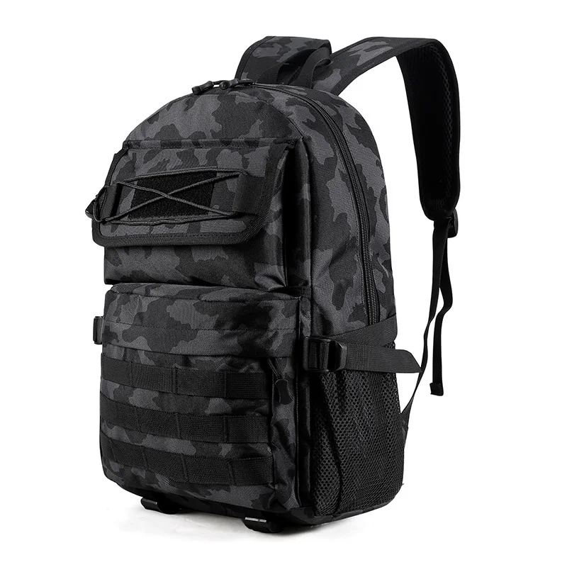 Molle открытый тактический рюкзак Сумка военный рюкзак армейский охотничий треккинг Кемпинг Туризм дорожная альпинистская сумка - Цвет: Black Camo