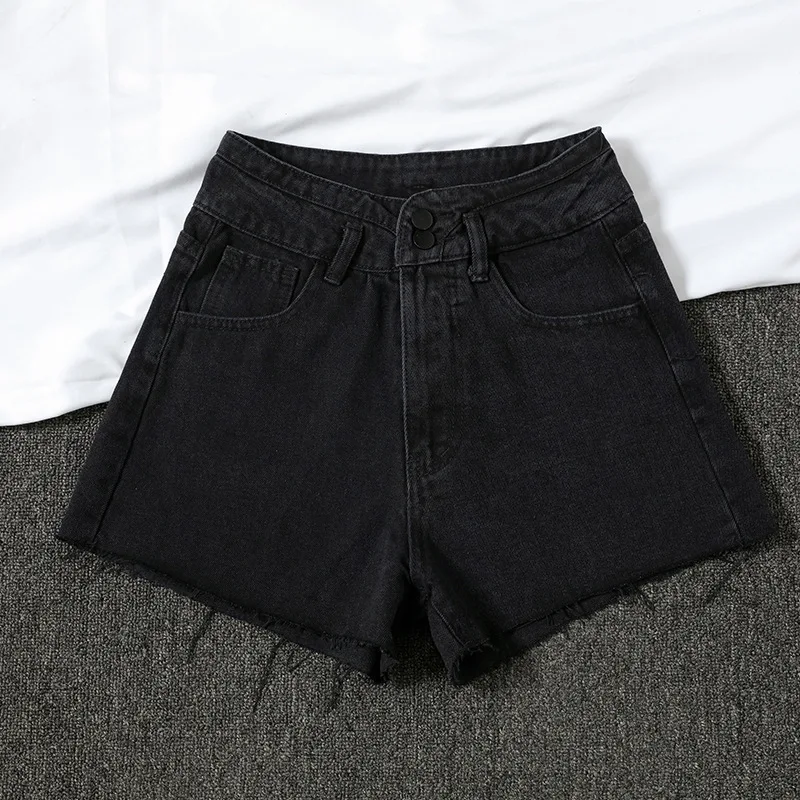 

Women's Jeans Maneskin Loose Breasted Thin A-line Street Clothes High Waist Jeans Fashion Y2k Pants Women Clothing Traf Shorts