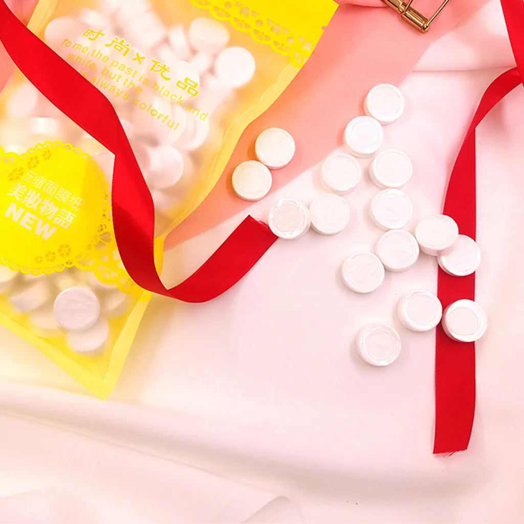 100 шт. компрессионная маска для лица бумажная хлопковая бумага уход за кожей