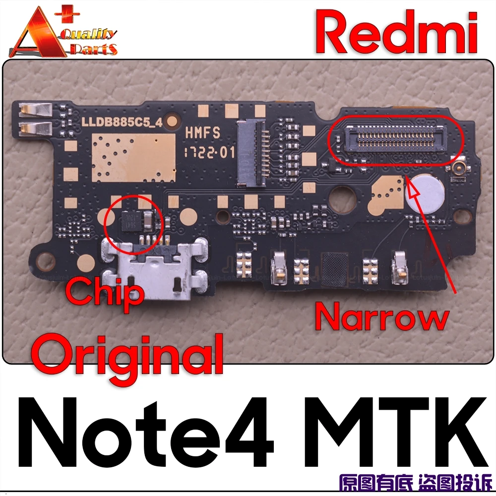 Для Xiaomi Redmi Note 4 4X 2017 MTk X20 Версия USB зарядная док-станция зарядного устройства с