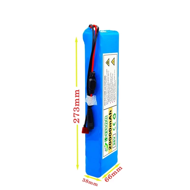 DiJiar 36V20ah large capacity 10S3P electric vehicle battery pack 18650 500W power motorcycle scooter with fuse | Электроника
